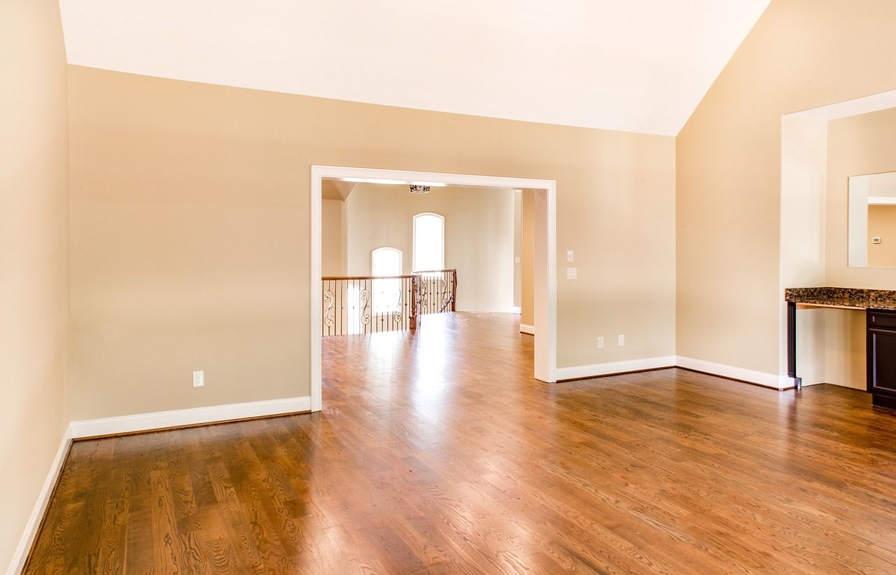 living room as photographed